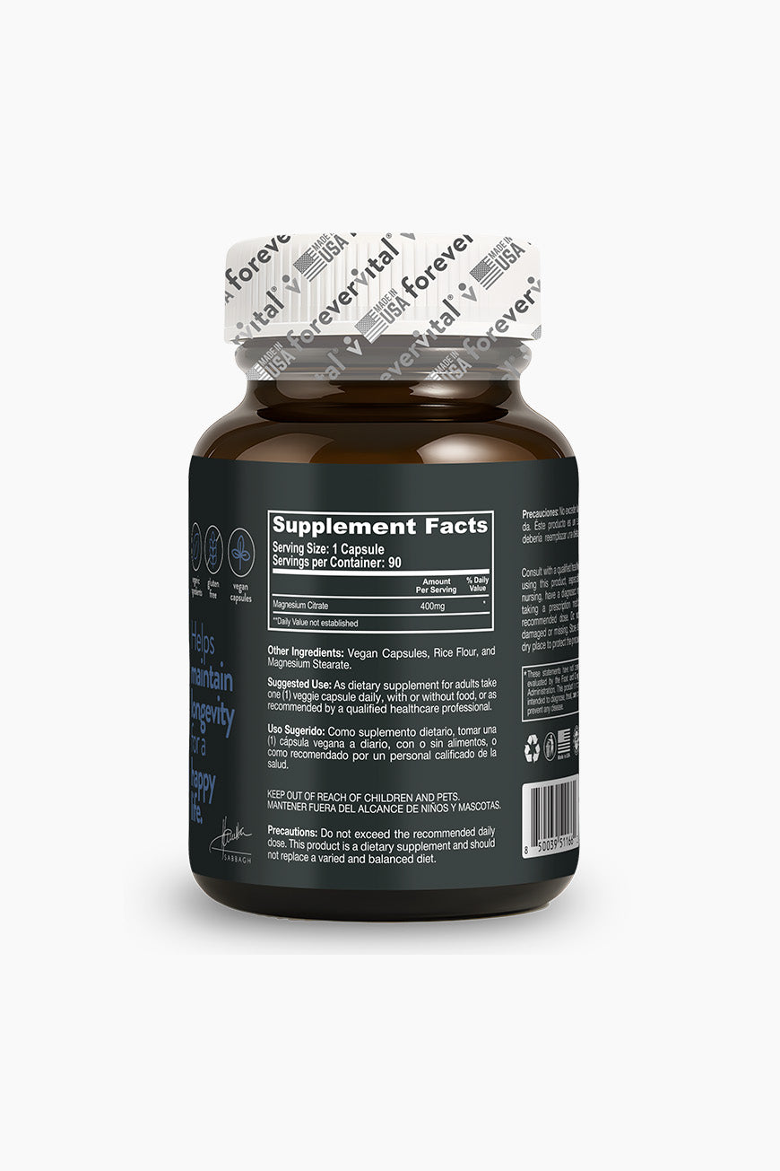 Citrato de magnesio Forevervital 400 mg