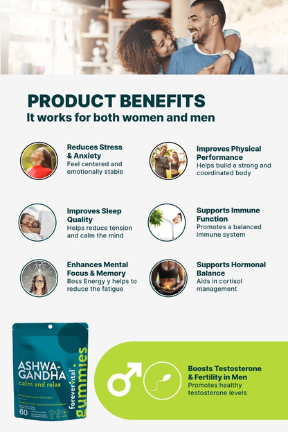 Gomitas de ashwagandha Forevervital