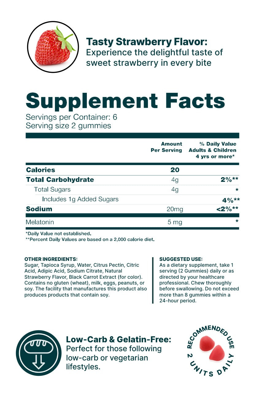 Forevervital Melatonin Gummies Dispenser x10