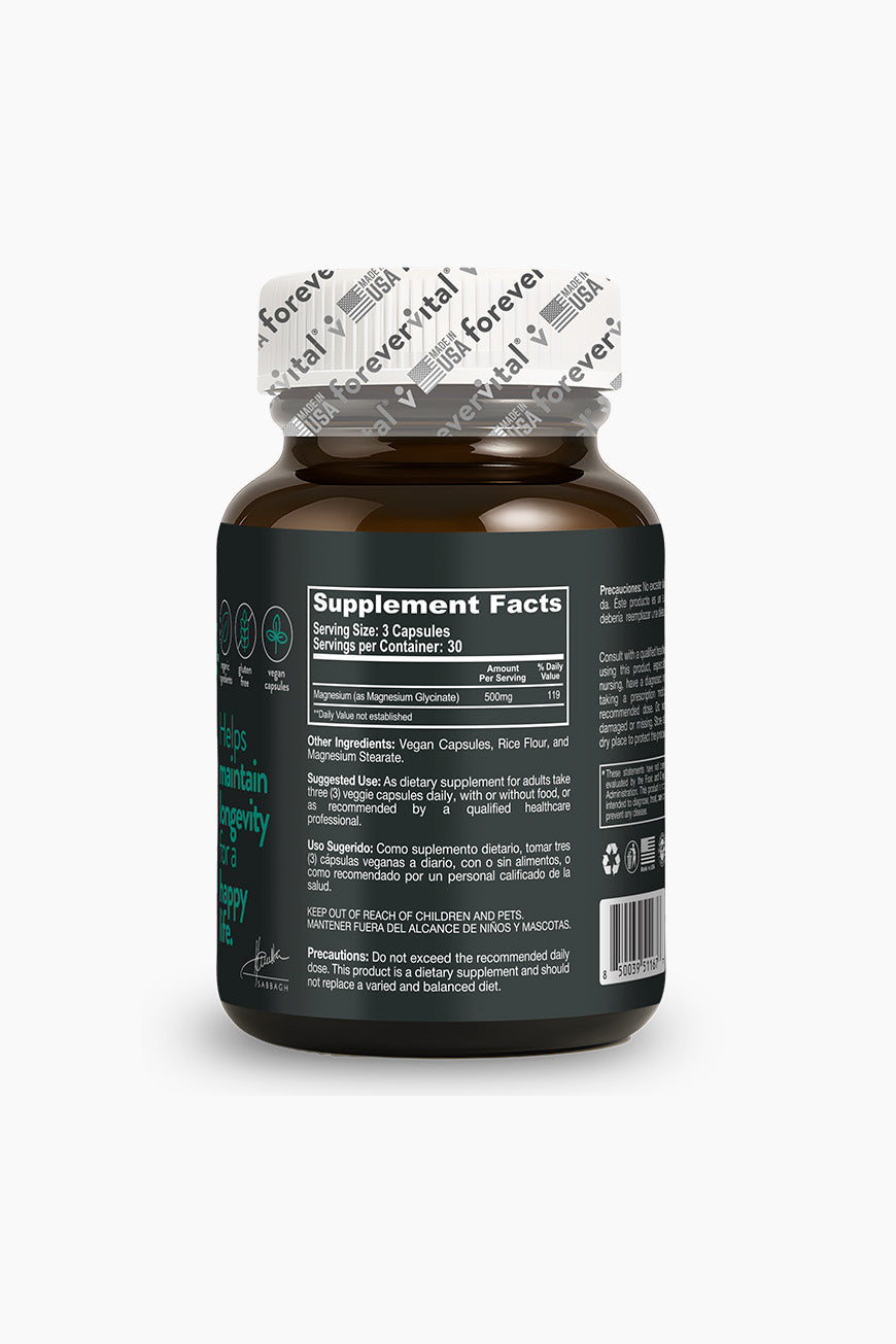 Forevervital Magnesium Glycinate 500mg