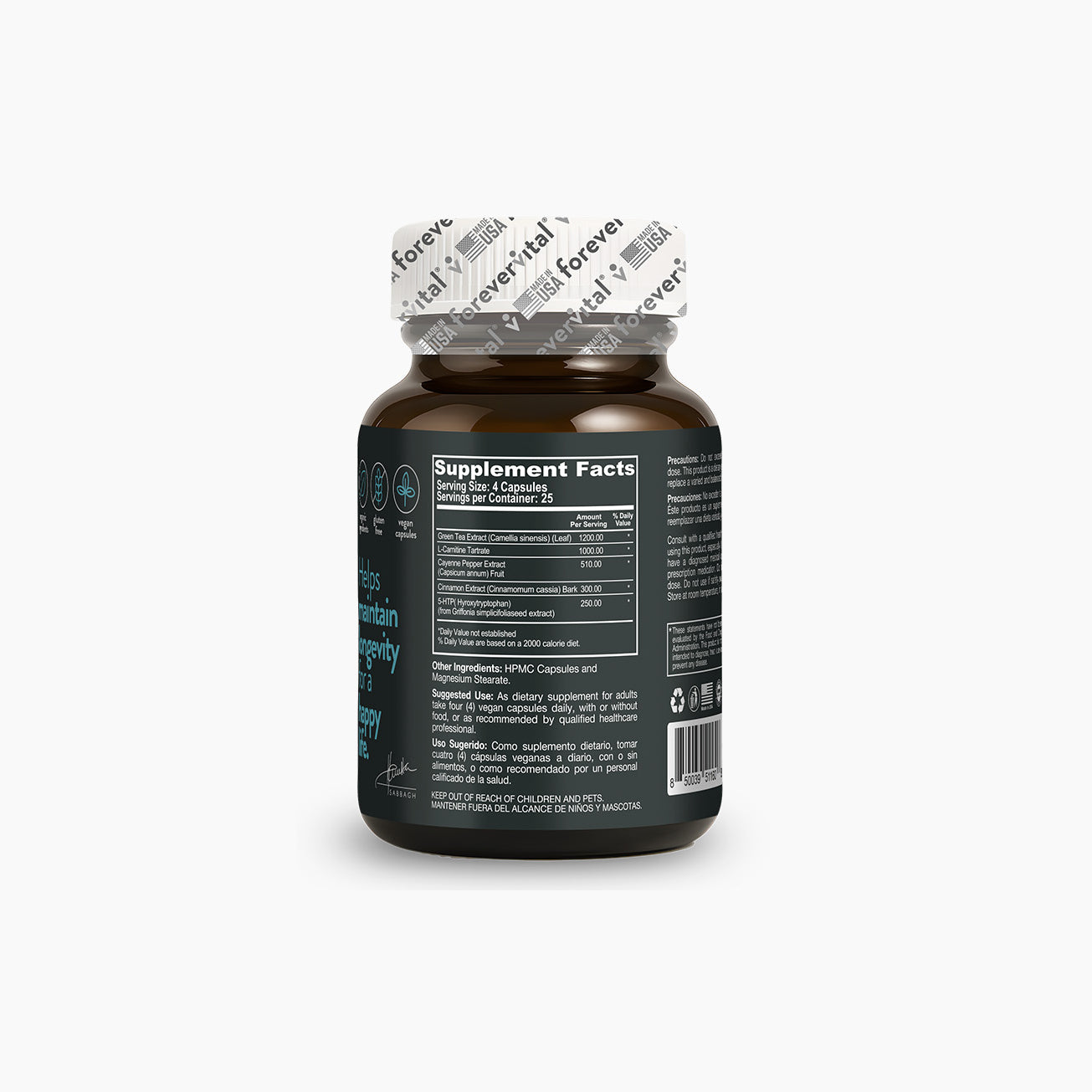 Complejo de apoyo GLP-1 de Forevervital 