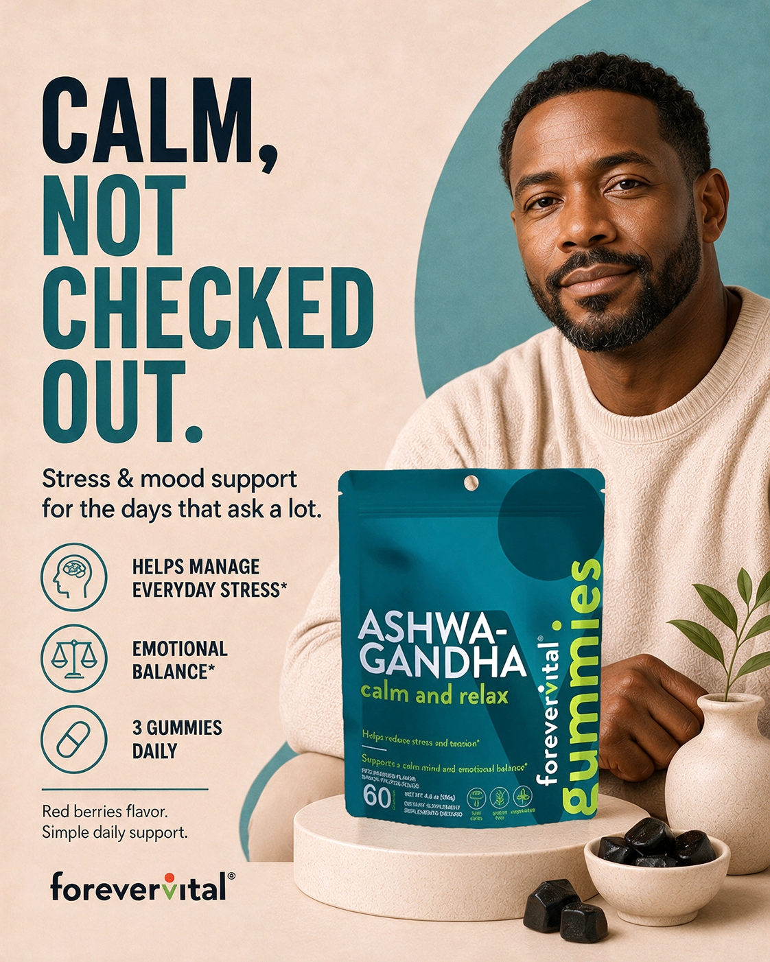 Gomitas de ashwagandha Forevervital