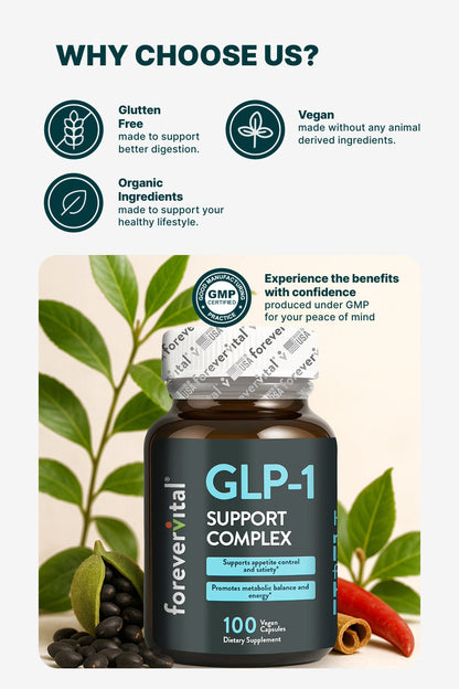 Complejo de apoyo GLP-1 de Forevervital 