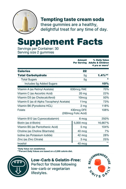 Dispensador Forevervital para cabello, piel y uñas x10 