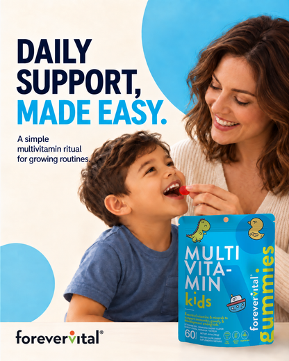 Gomitas multivitamínicas Forevervital para niños 