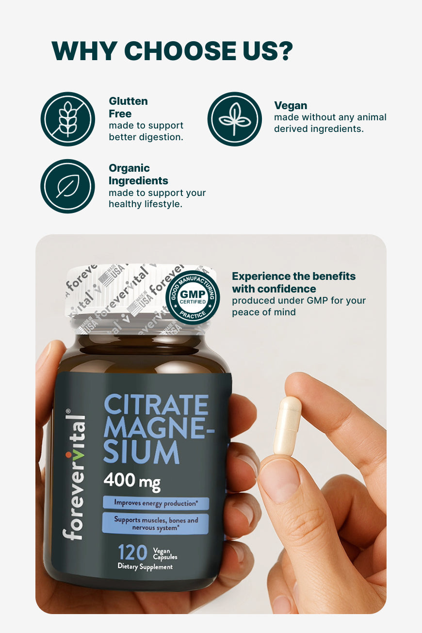 Forevervital Magnesium Citrate 400mg