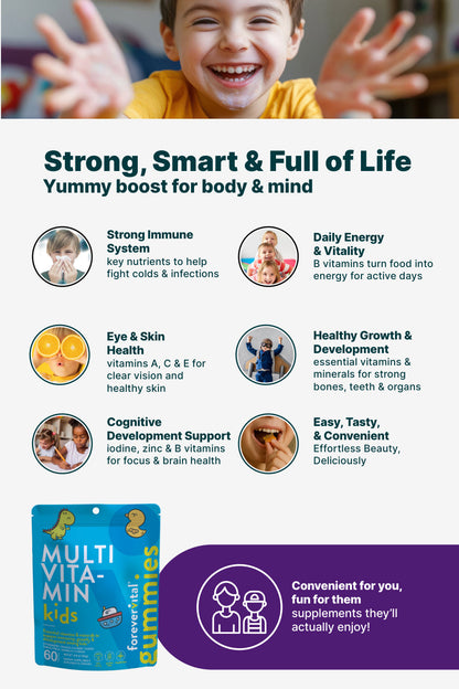 Forevervital Multivitamin Kids Gummies