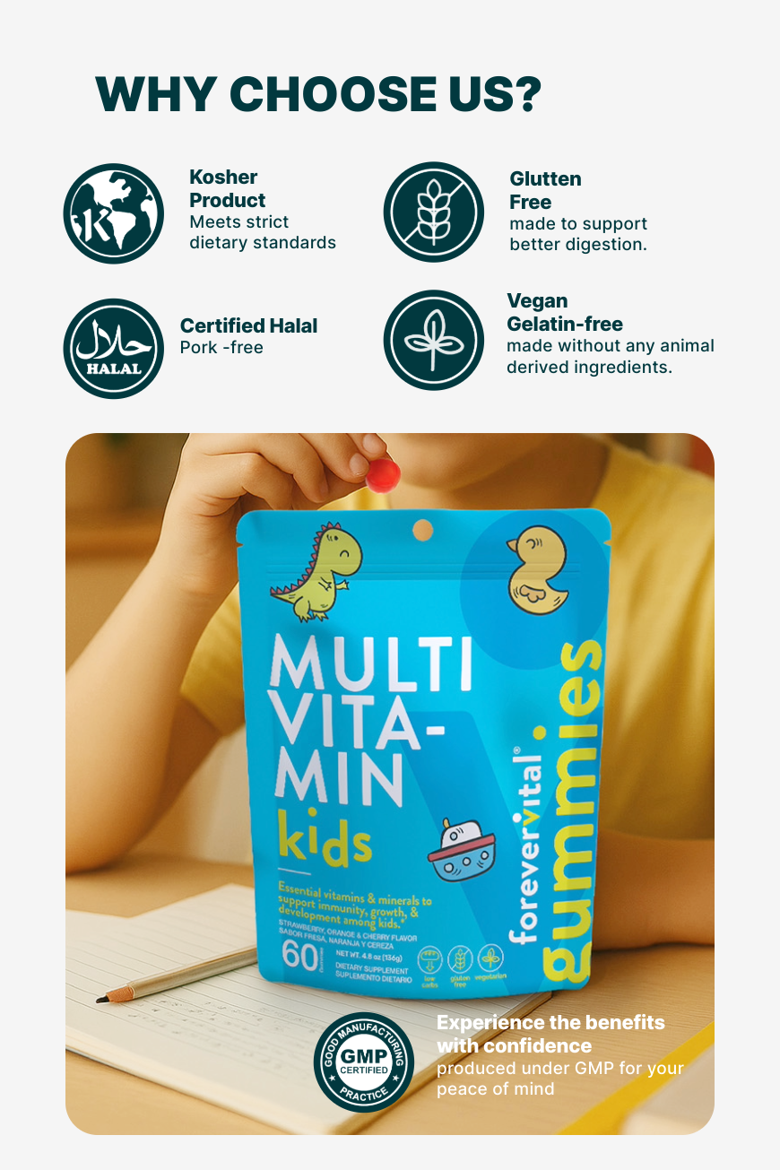 Forevervital Multivitamin Kids Gummies