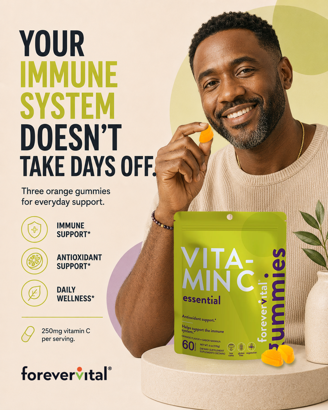 Gomitas de vitamina C Forevervital